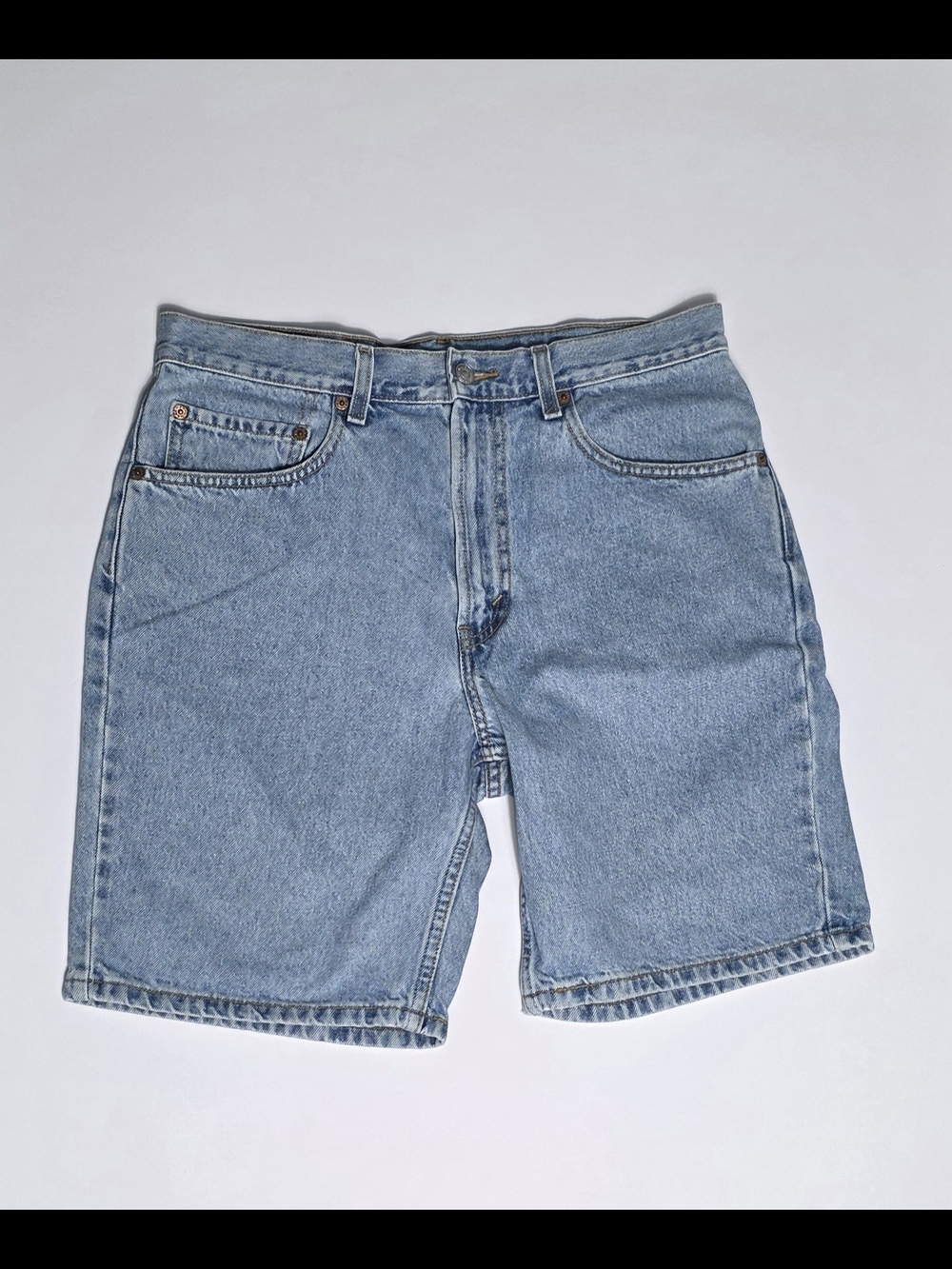 Levi's Light Blue Denim Men's Jean Shorts 36